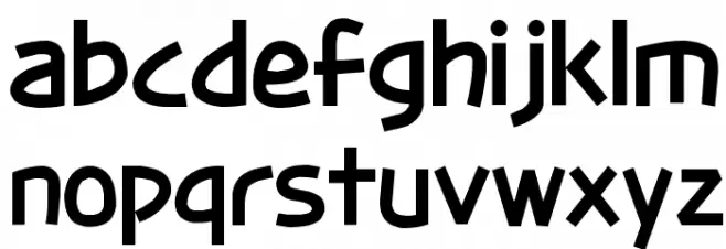 D3 Adventurism Font LOWERCASE