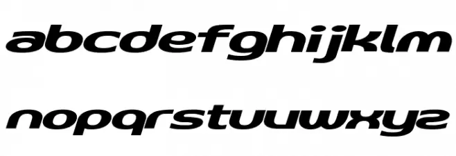 D3 Archism Italic Шрифта строчной