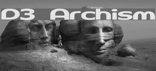 D3 Archism Шрифта examples