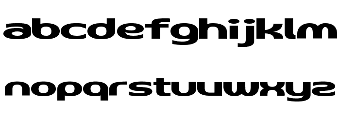 D3 Archism Font LOWERCASE