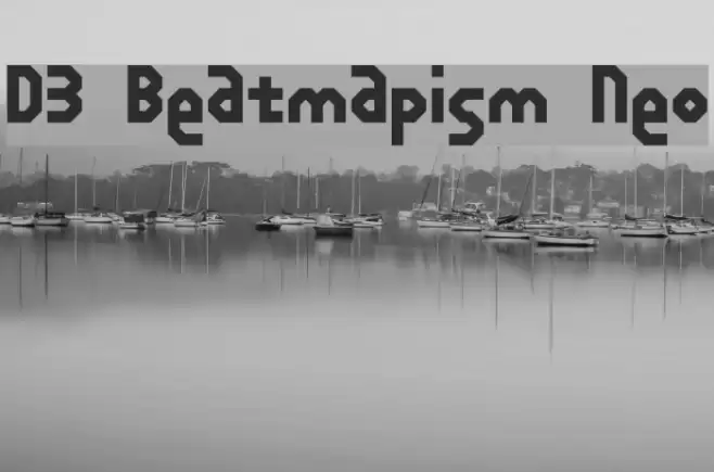 D3 Beatmapism Neo Font examples