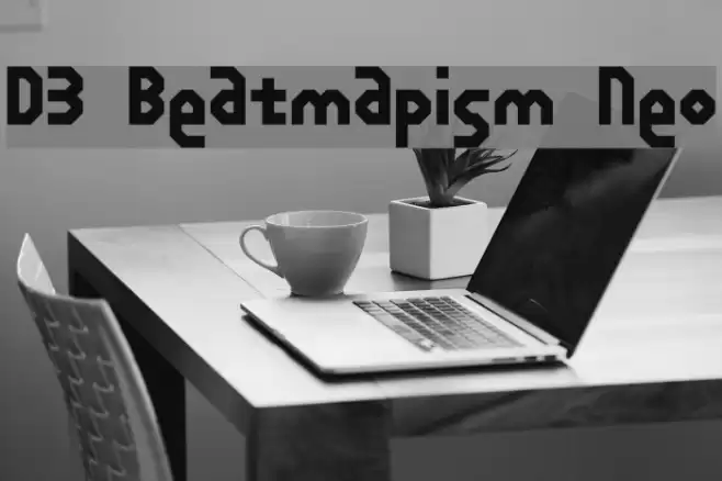 D3 Beatmapism Neo Font examples