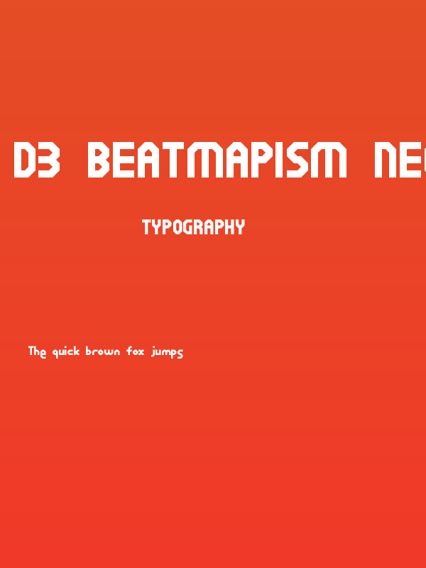 D3 Beatmapism Neo Poster