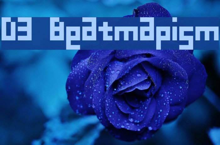 D3 Beatmapism Font examples