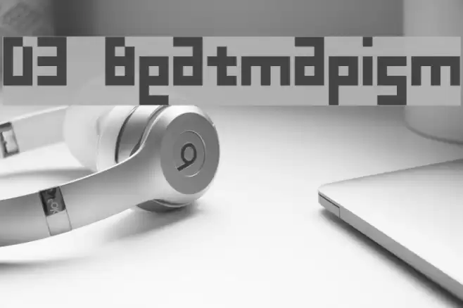 D3 Beatmapism फ़ॉन्ट examples
