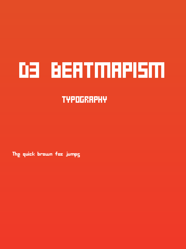 D3 Beatmapism Poster