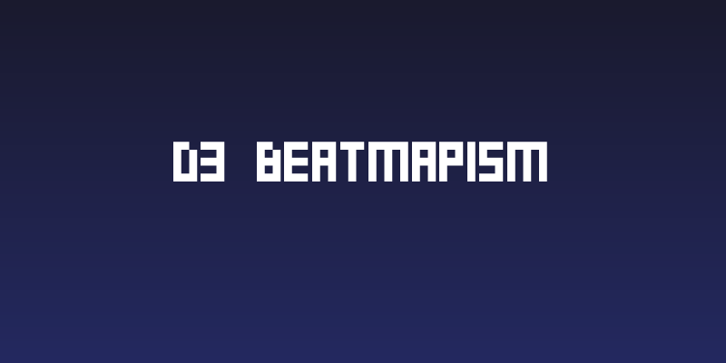 D3 Beatmapism Social Header