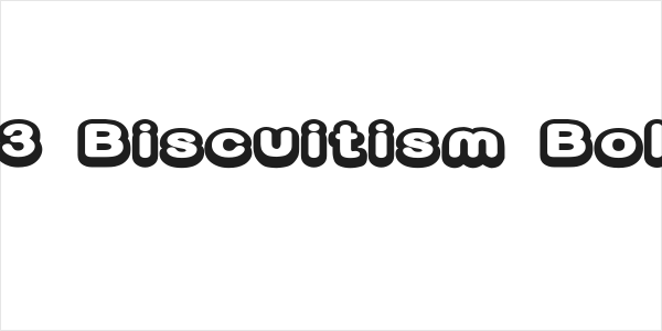 D3 Biscuitism Bold Logo