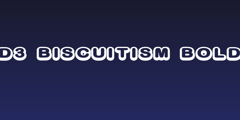 D3 Biscuitism Bold Social Header