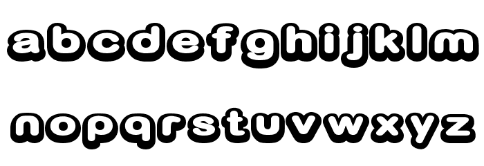 D3 Biscuitism Bold Font LOWERCASE