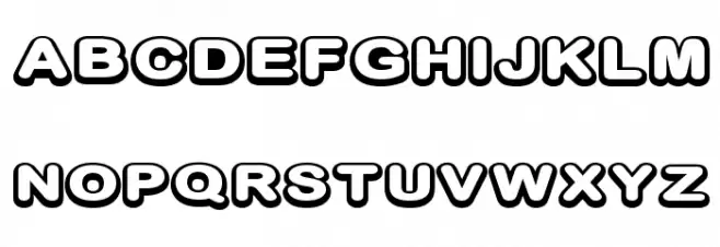 D3 Biscuitism 字体 大写