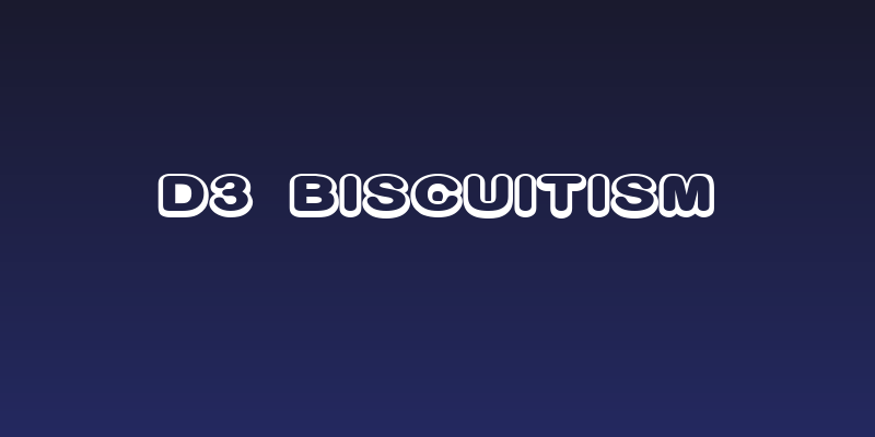 D3 Biscuitism Social Header