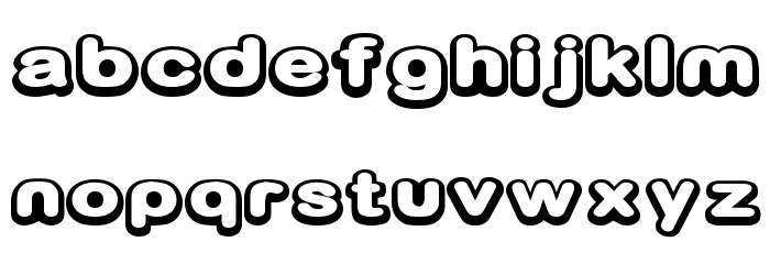 D3 Biscuitism Font LOWERCASE