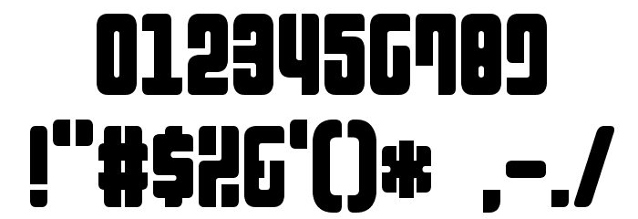 D3 Blockism Font OTHER CHARS