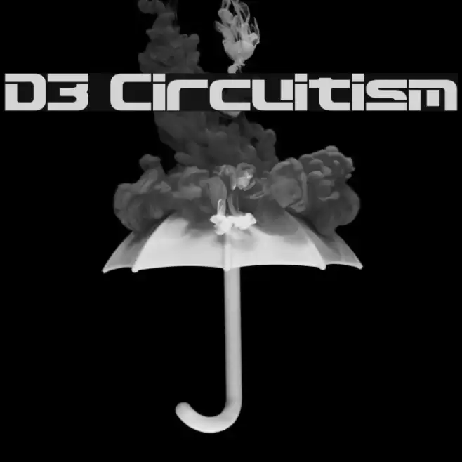 D3 Circuitism Schriftart examples