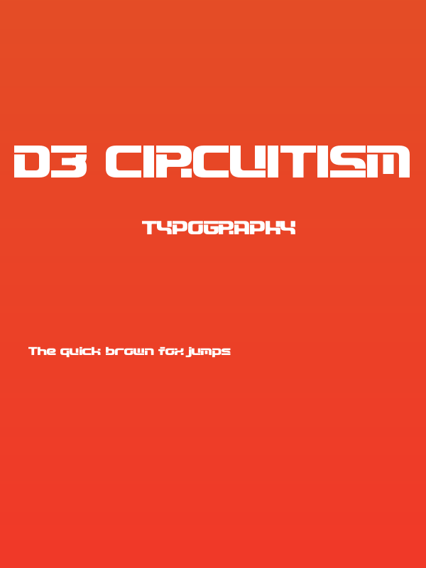 D3 Circuitism Poster