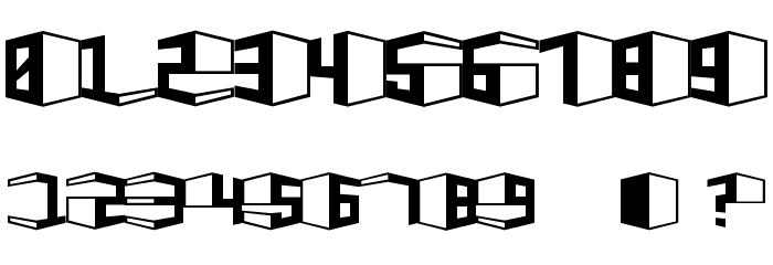 D3 Concretism typeA Font OTHER CHARS