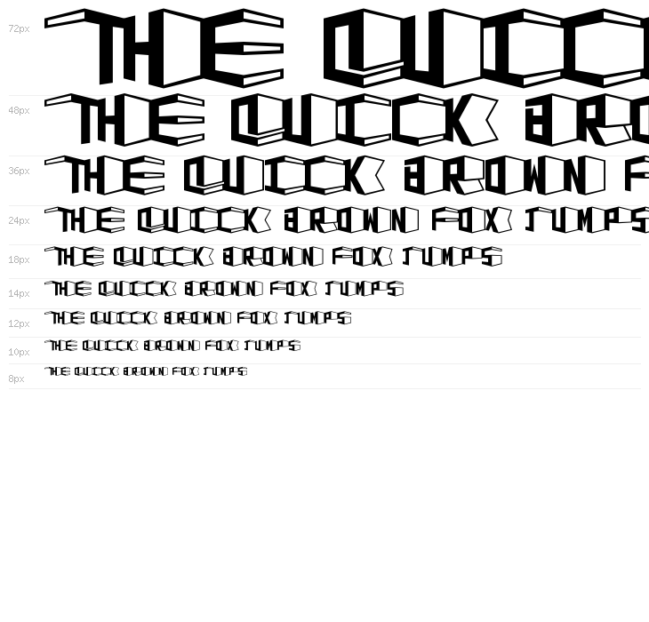 D3 Concretism typeA Waterfall