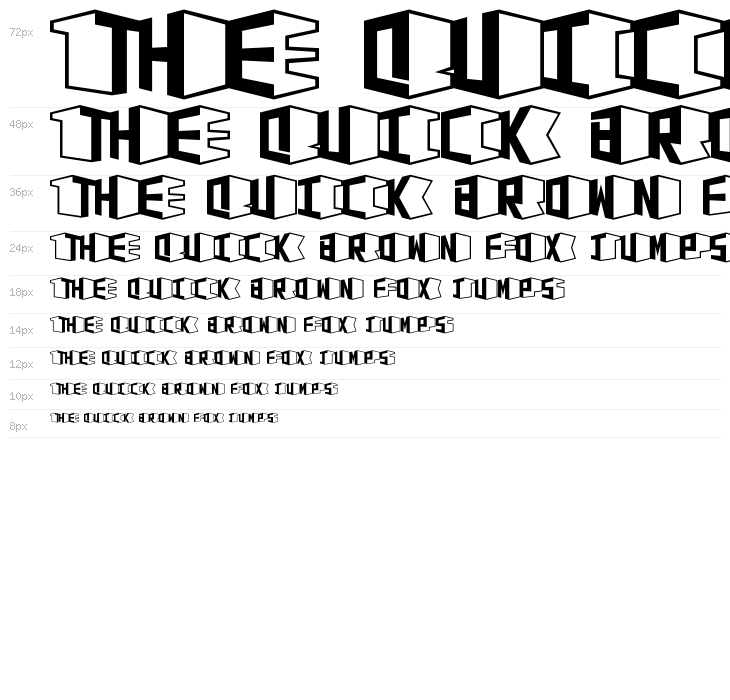 D3 Concretism typeB Waterfall