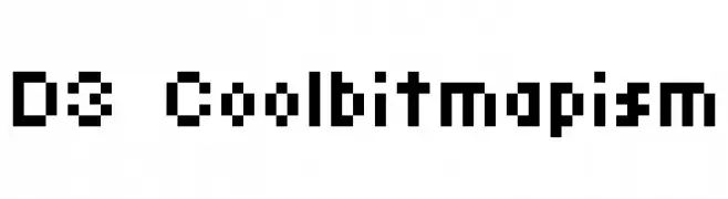 D3 Coolbitmapism  baixar fontes gratis