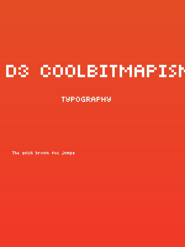 D3 Coolbitmapism Poster
