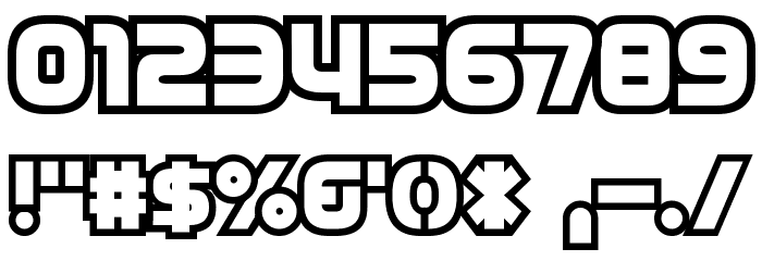D3 Cosmism Font OTHER CHARS