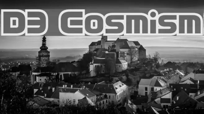 D3 Cosmism Font examples
