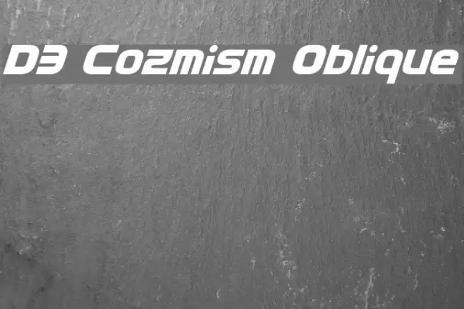 D3 Cozmism Oblique examples