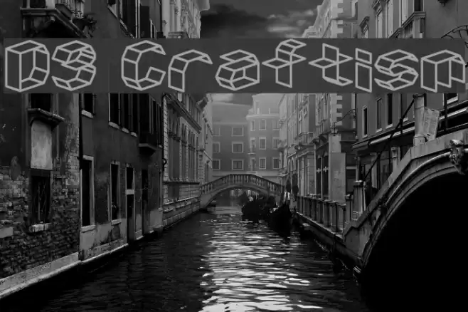 D3 Craftism Font examples