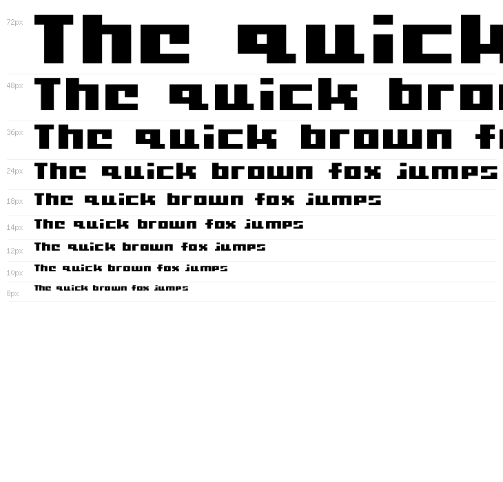 D3 CuteBitMapism TypeA Waterfall