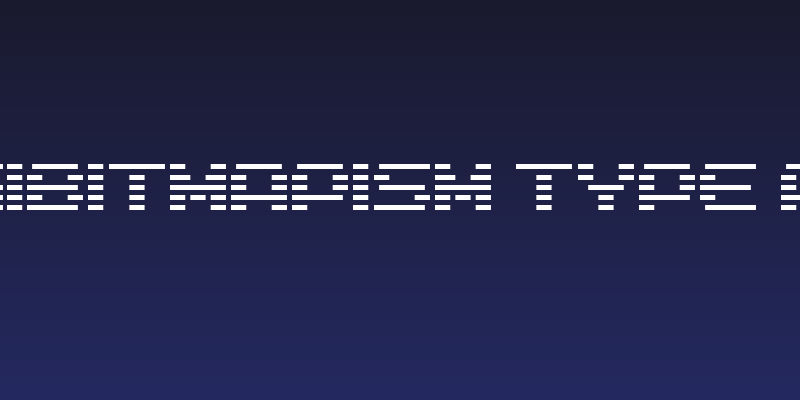 D3 DigiBitMapism type A wide Social Header