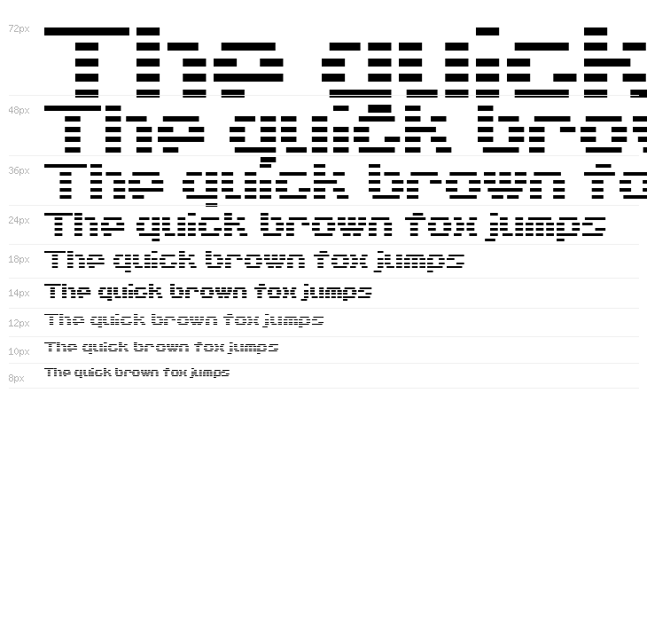 D3 DigiBitMapism type A wide Waterfall