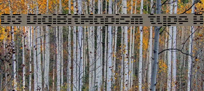 D3 DigiBitMapism type A Font examples