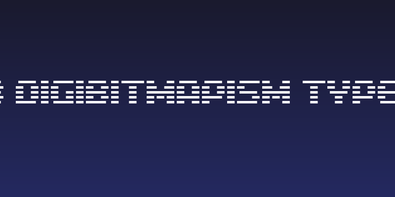 D3 DigiBitMapism type A Social Header