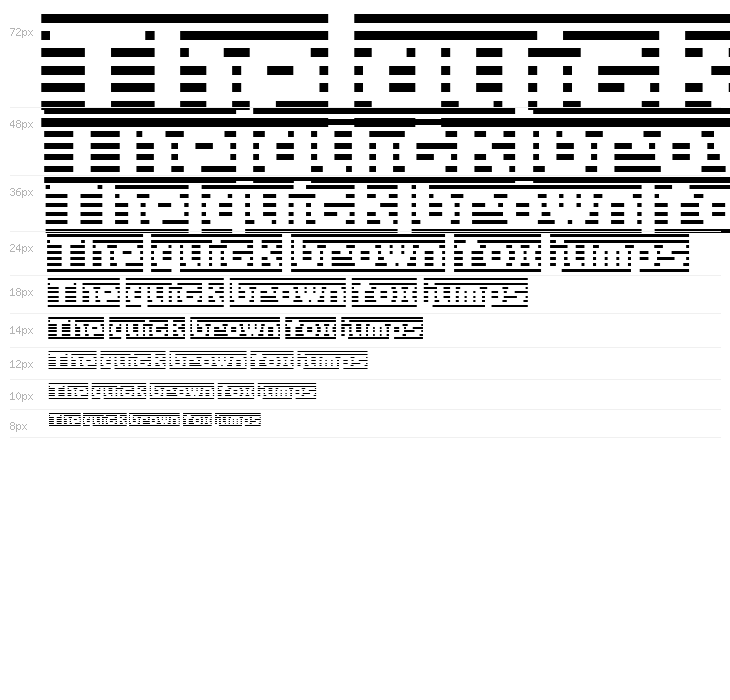 D3 DigiBitMapism type B wide Waterfall