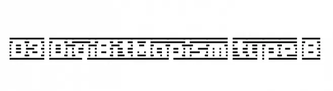 D3 DigiBitMapism type B  नि: शुल्क फ़ॉन्ट्स डाउनलोड