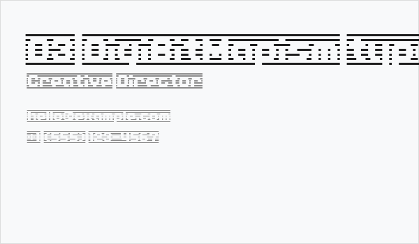 D3 DigiBitMapism type B Business Card