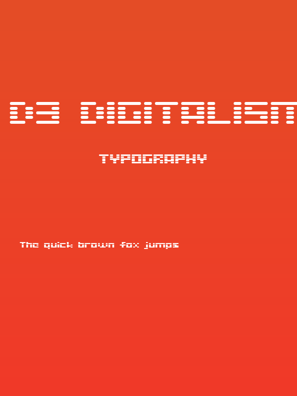 D3 Digitalism Round Poster