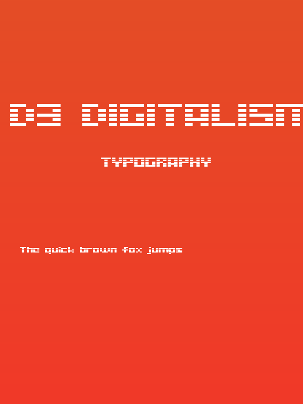 D3 Digitalism Poster