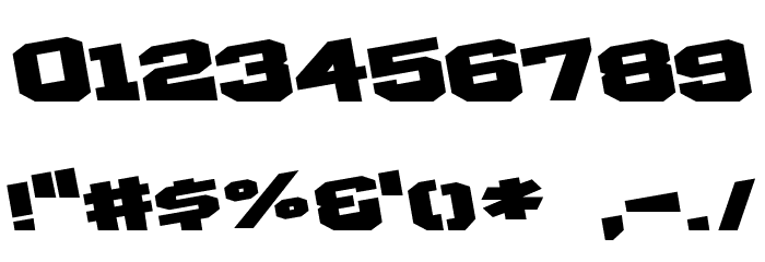 D3 Egoistism extra Font OTHER CHARS