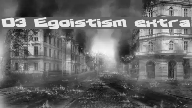 D3 Egoistism extra خط examples