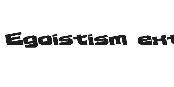 D3 Egoistism extra Logo
