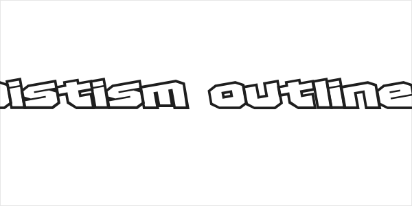 D3 Egoistism outline extra Logo