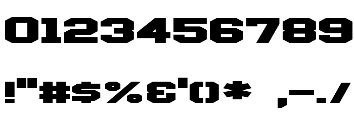 D3 Egoistism Font OTHER CHARS