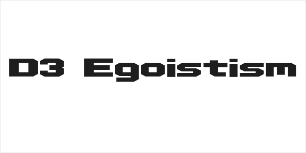 D3 Egoistism Logo
