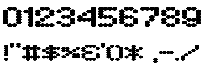 D3 Electronism Font OTHER CHARS