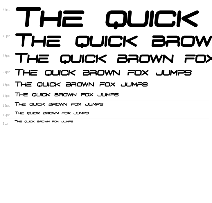 D3 Euronism Bold italic Waterfall