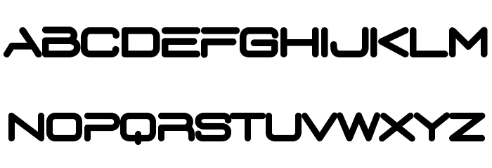 D3 Euronism Bold Font LOWERCASE