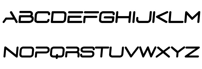 D3 Euronism italic Font LOWERCASE