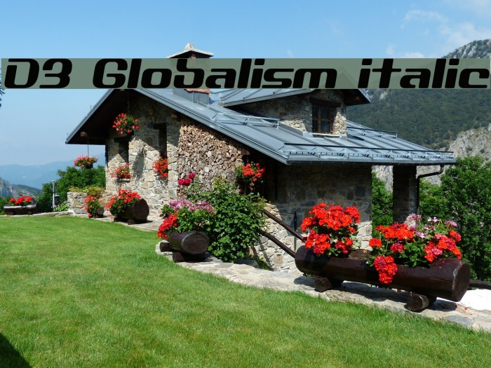 D3 Globalism italic Example 1